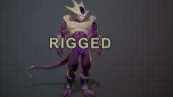 Cooler Anim Rig - Dragon Ball Z Low-poly 3D model