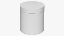 Cosmetic Jar 06 3D model