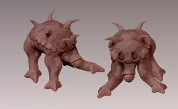 Crawler creature 3D model