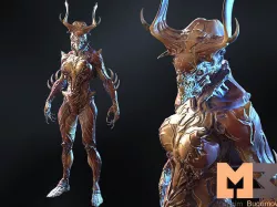 Creature Insect 04 Low-poly 3D model