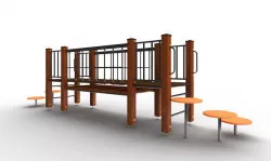 Crossing Playground  3D model