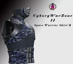 Cyborg Warzone - Space Warrior Shirt B Low-poly 3D model
