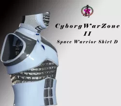 Cyborg Warzone - Space Warrior Shirt D Low-poly 3D model