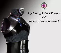 Cyborg Warzone - Space Warrior Shirt Low-poly 3D model