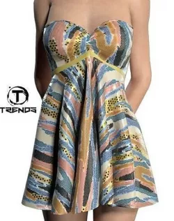 Dancing Dress 3D model