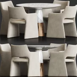 Dining Set 89 3D model