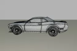 Dodge srt Hellcat 3D model
