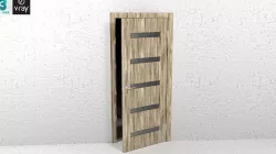 door 2000x800 Lain 3D model
