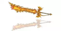 Dragon Breath Big Sword Low-poly 3D model