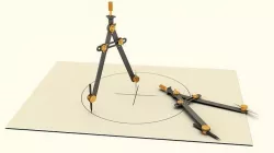 Drawing Compass 3D model