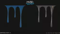 Dripping-paint-14 3D model
