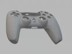 DualSense gamepad PS5 Shell 3D model 3D model
