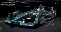 e formula 3D model