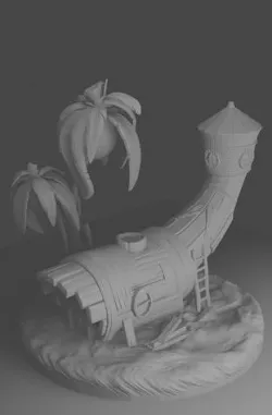 Fairy House  3D model