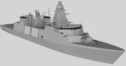 FFG Arrowhead 140 class Low-poly 3D model