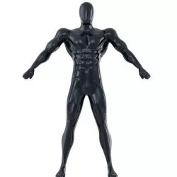 Fitness mannequin with big muscles posing 147 3D model