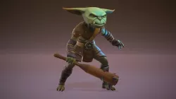 Goblin Low-poly 3D model