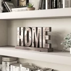 Gray Nenad Home Table Top Letter Blocks 3D model