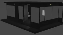 Guard Shack 3D model
