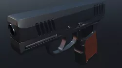 gun model 3D model