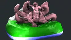 Guyki The eight tales from Naruto 3D model