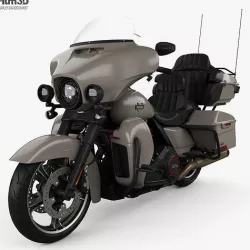 Harley-Davidson CVO limited 2020 3D model