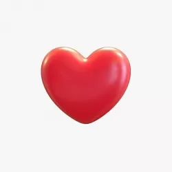 Heart shape 3D model