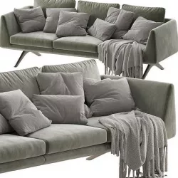 Hepburn De La Espada Sofa 3D model