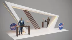 High Quality Exhibition Stand - size 600cm x 300cm  3D model