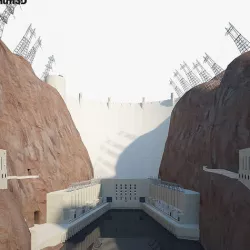 Hoover Dam 3D model