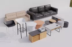 interior collection 13 models 3D model
