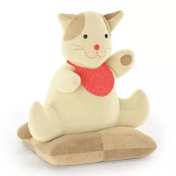 Interior toy cat on a pillow 3D model