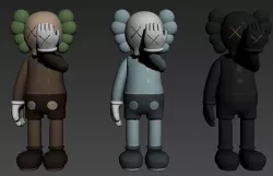Kaws Figure  Model 3d STL 3D model