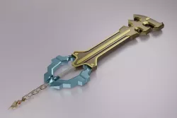 Keyblade Earthshaker 3D Model 3D model