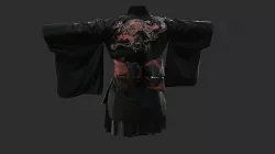 Kimono set 3D model