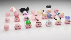 kirby Low-poly 3D model