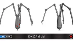 KX 12 droid  3D model