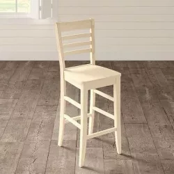Landingville Solid Wood 30 Bar Stool 3D model