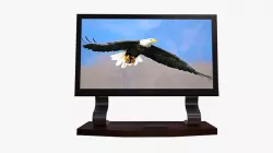Led TV Low-poly 3D model