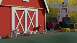 LOWPOLY FARM assets made in Blender 27 HIGH QUALITY models  Low-poly 3D model