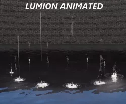 Lumion fountain - animated Low-poly 3D model