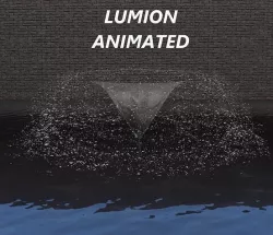Lumion fountain - animated Low-poly 3D model