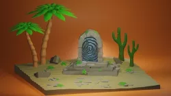 Magic Portal 3D model