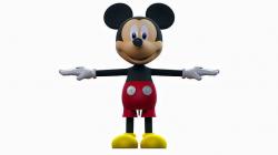 Mickey Mouse 3D model