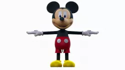 Mickey Mouse 3D model