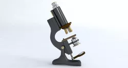 Microscope 3D model