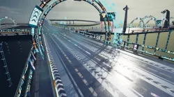 Modular Sci-fi Road  Low-poly 3D model
