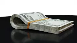 Money Roll - Stack - 100 Dollars -  Coins - 3D Model 3D model