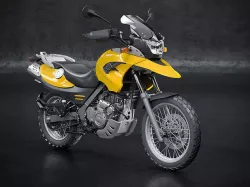 Motorcycle Enduro Turist 3D model