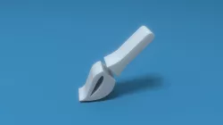 Paint Low-poly 3D model